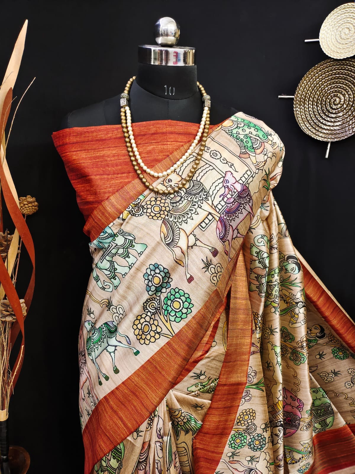 Tussar Saree