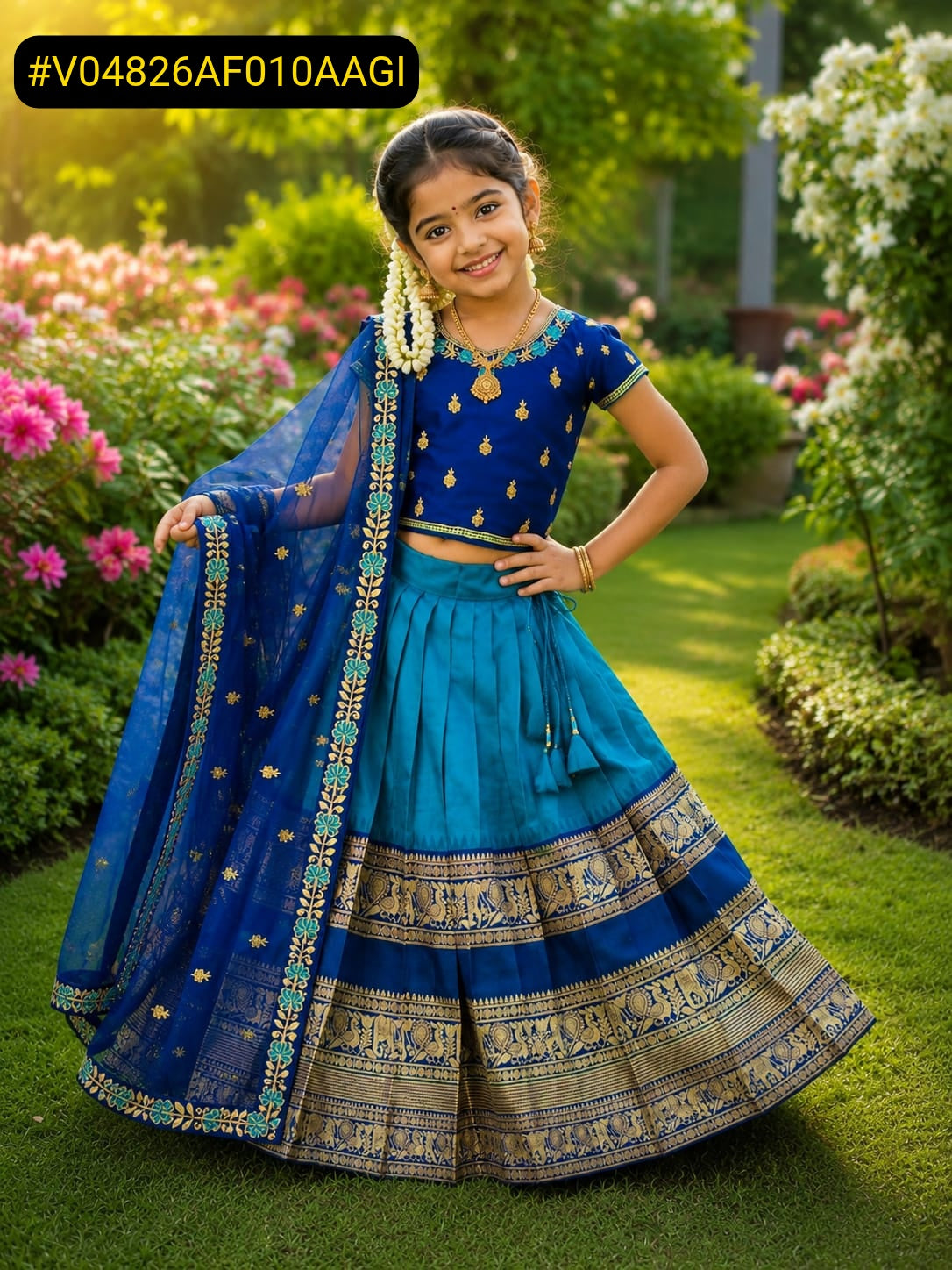Kids Traditional Readymade Lehanghas
