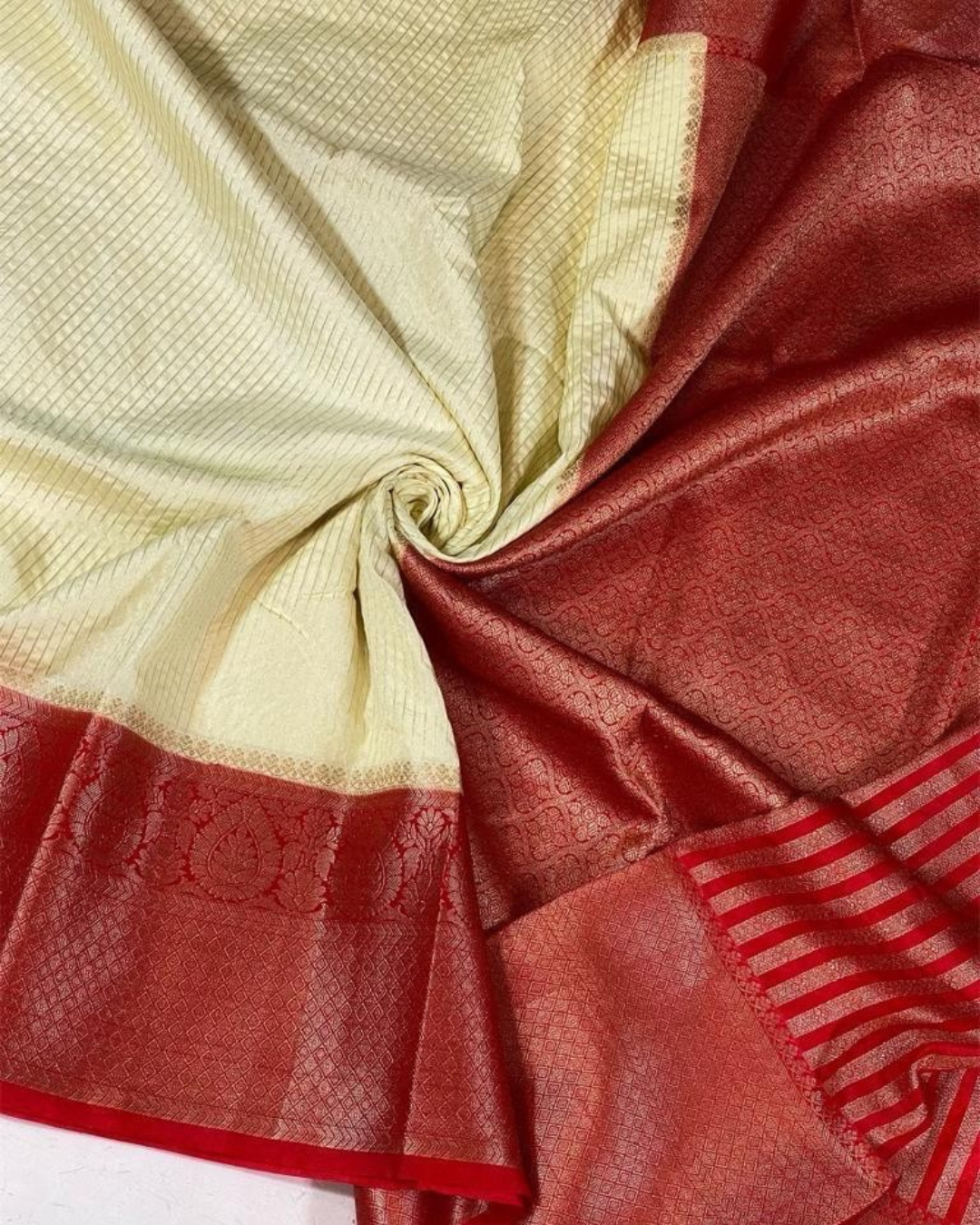 Semi Dupion Sarees