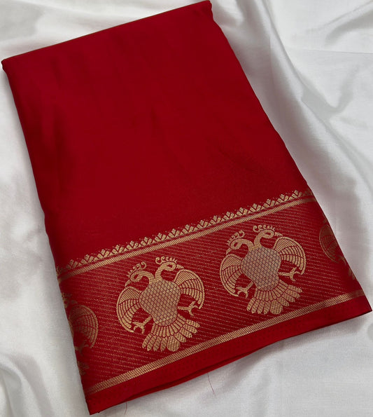 Semi Mysore Silk Sarees