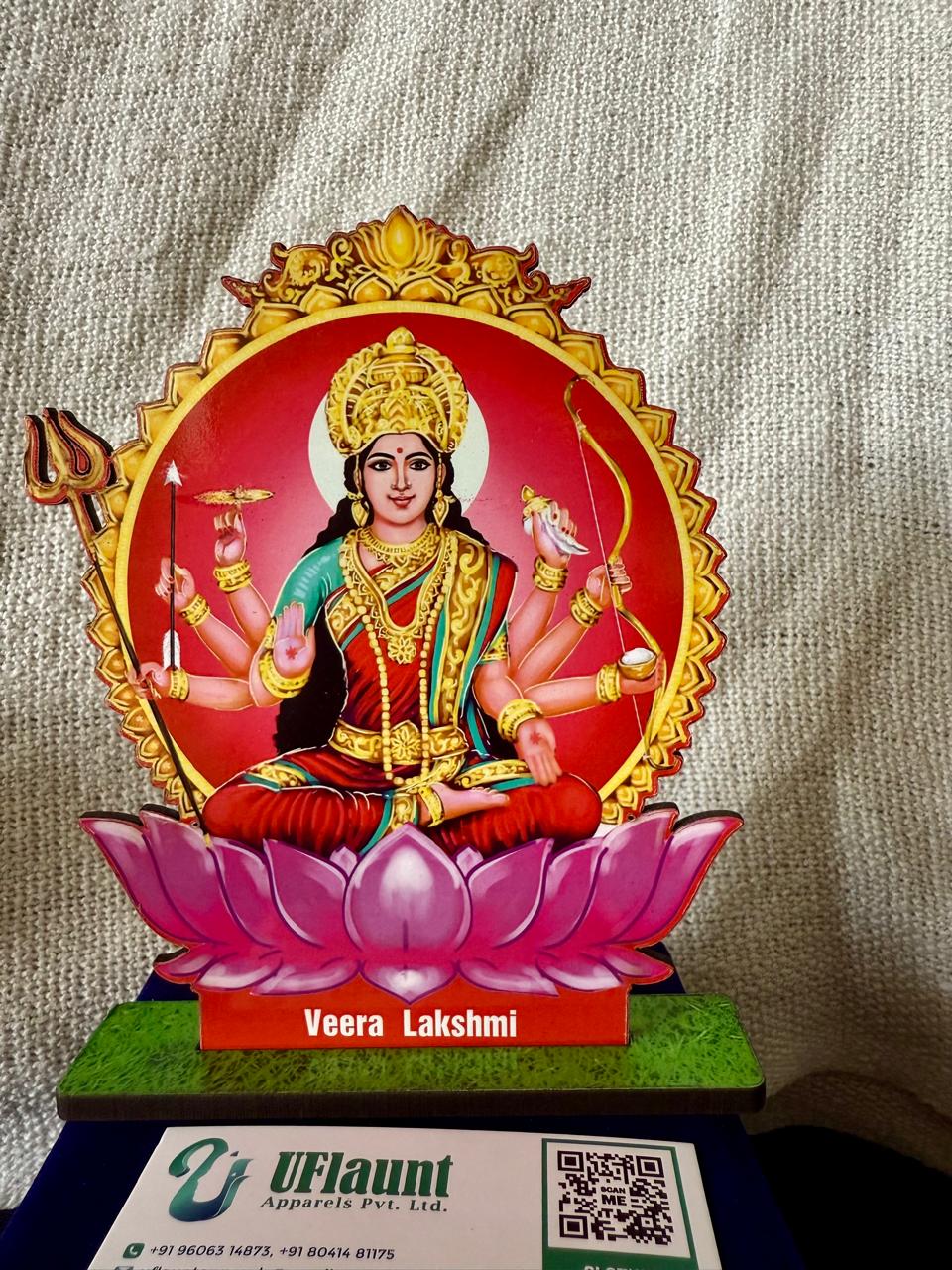Ashtalakshmi Magnets, Cutouts & Diya Stands