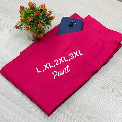 Cotton Pants Ladies Regularwear