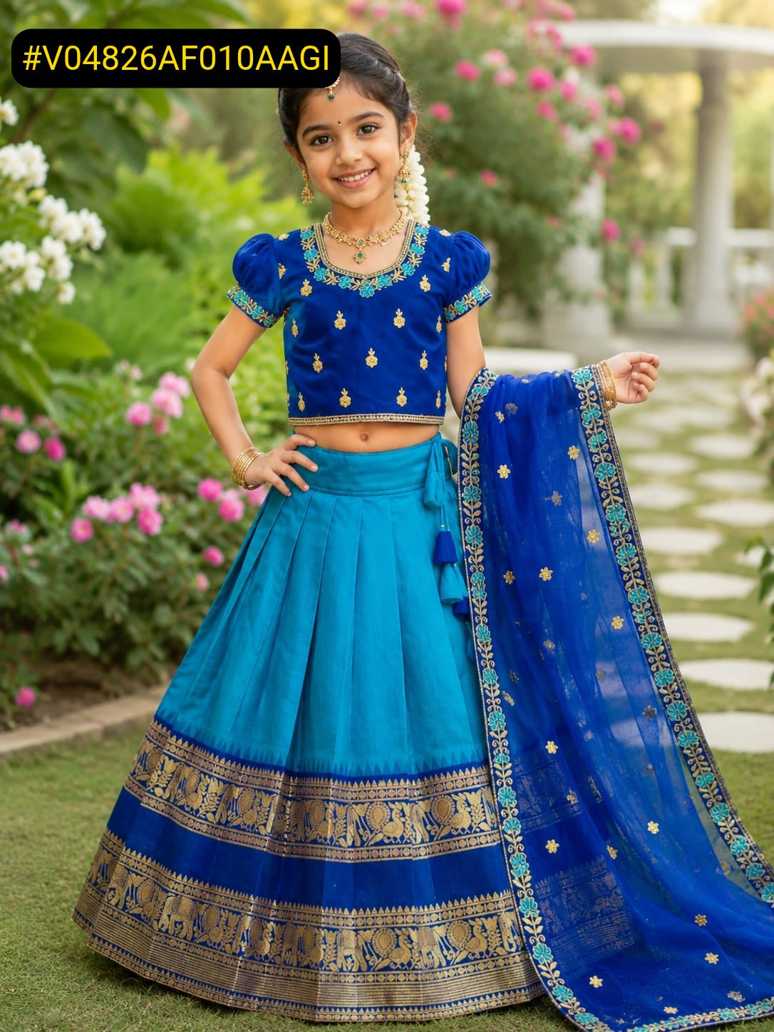 Kids Traditional Readymade Lehanghas