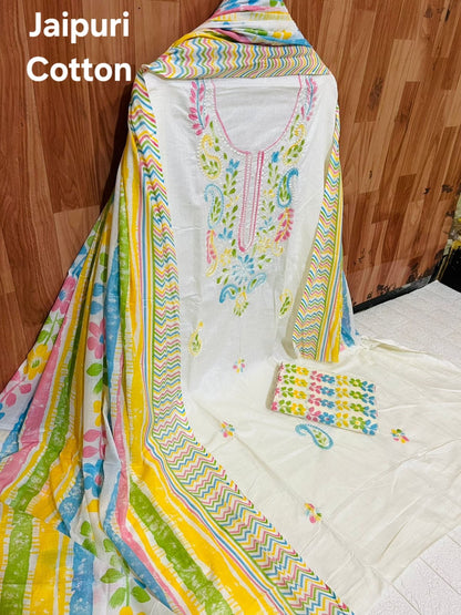 Jaipur Cotton Dress Material