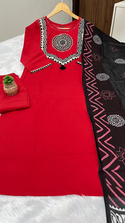 Cotton Readymade Salwar Sets