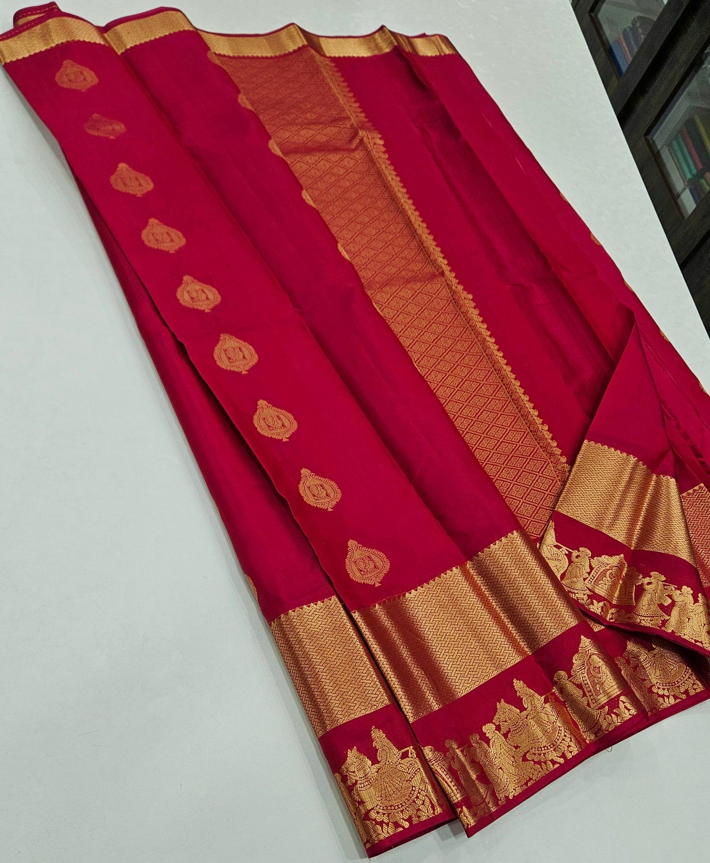 Kalyana Oorvalam Kanchi silk Sarees