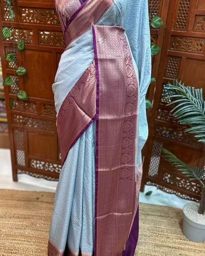 Semi Dupion Sarees