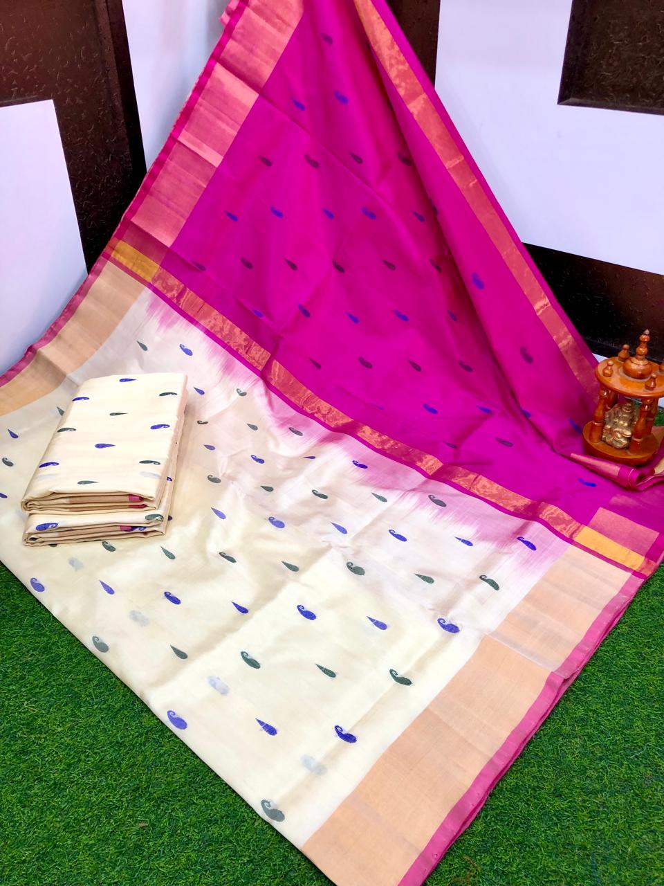 Uppada Nakshatra Butta Sarees