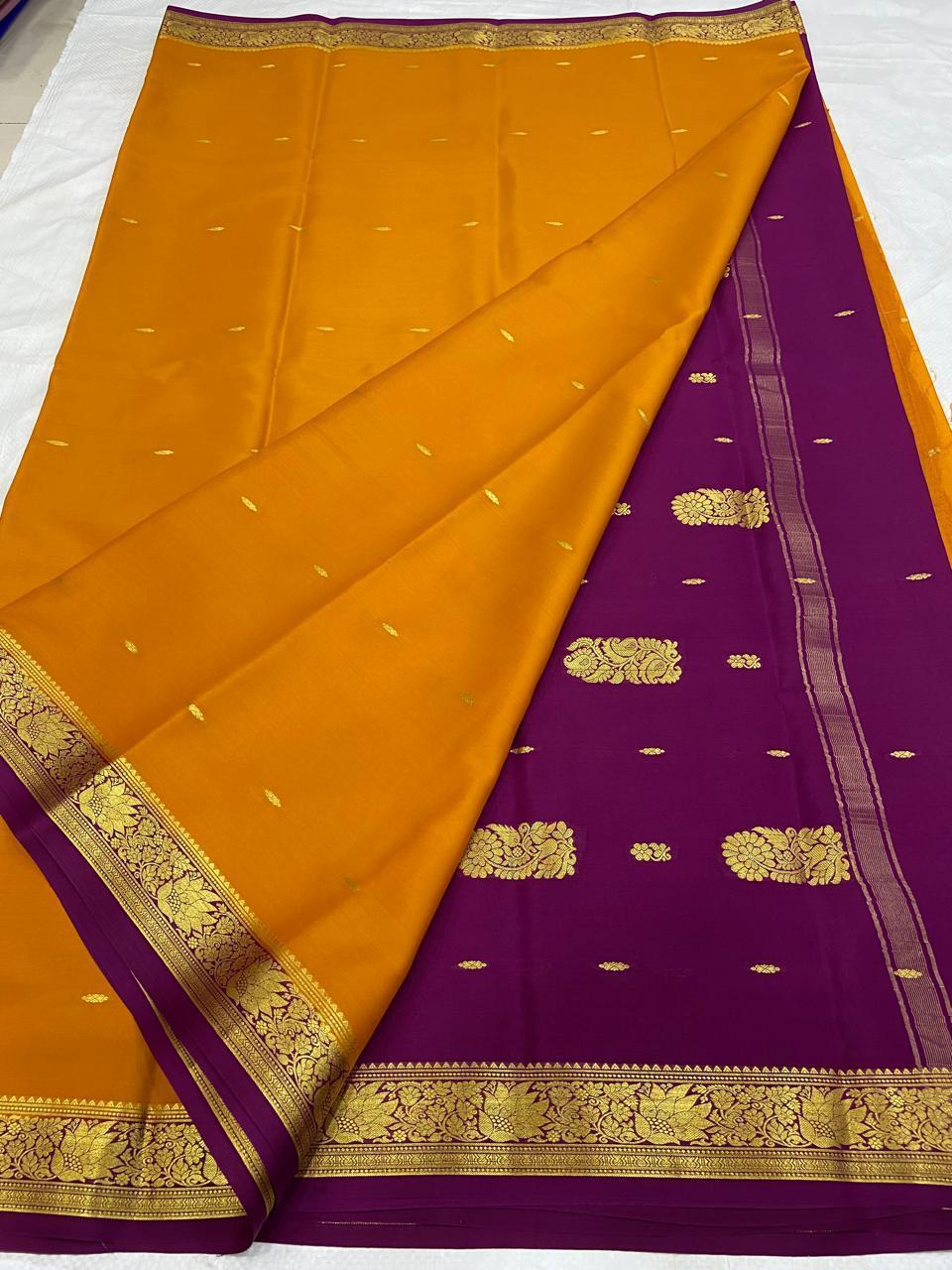 Mysore Silk  Sarees 70gsm