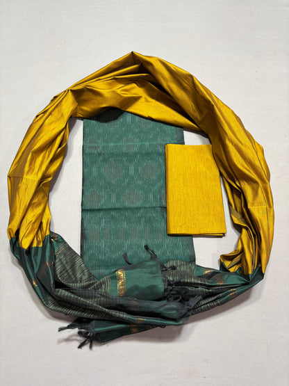 Ikkat Soft Silk Dress Materials