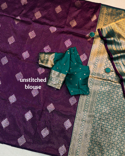 Madhuram Semi Silk Sarees