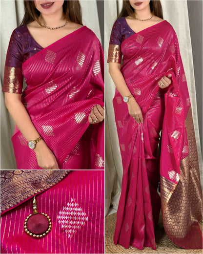 Madhuram Semi Silk Sarees