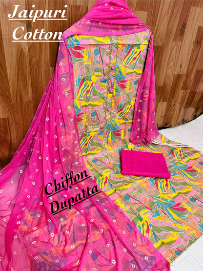 Jaipur Cotton Dress Material