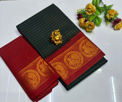 Kanchi Sungudi Cotton Sarees