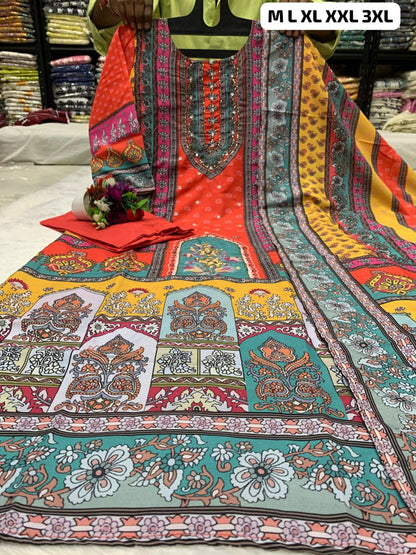 Muslin Readymade Salwar Sets