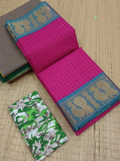 Kanchi Sungudi Cotton Sarees