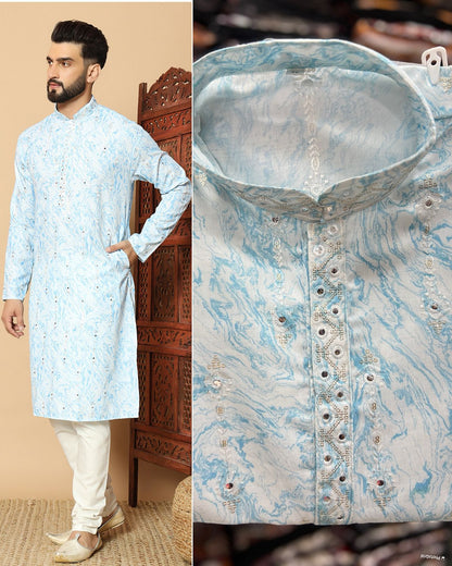 Men's Cotton Kurta with Pyjama