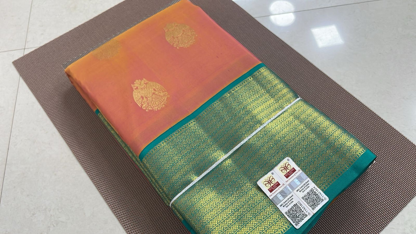 Tissue Border Kanchi Silk Sarees