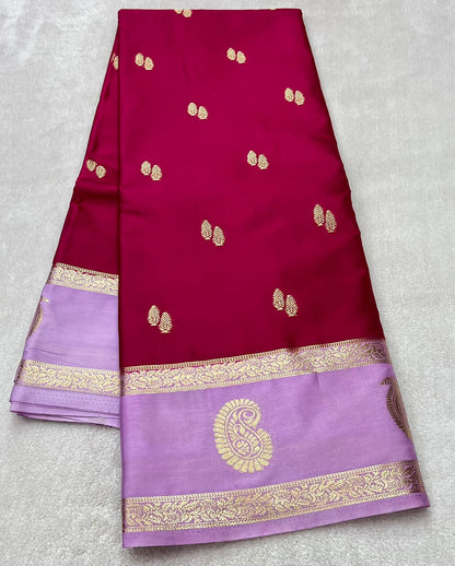 Semi Mysore Silk Sarees