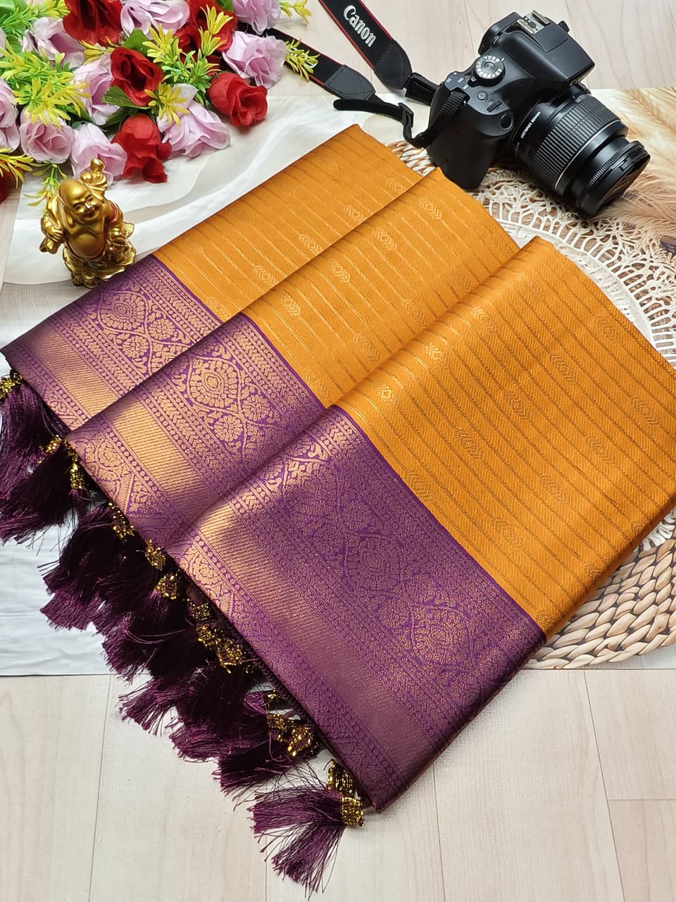 Semi Silk Vaira Oosi Sarees