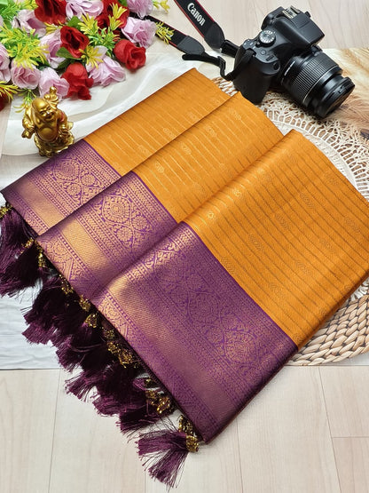 Semi Silk Vaira Oosi Sarees