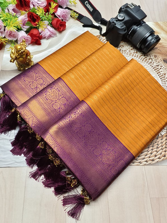 Semi Silk Vaira Oosi Sarees