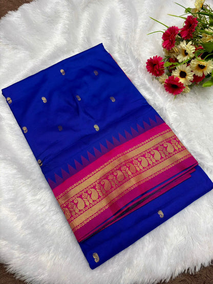 Kadiyal Paithani Silk Sarees