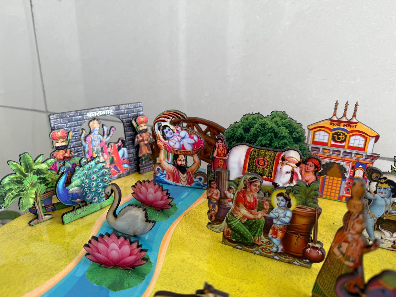Gokul Village Model in MDF