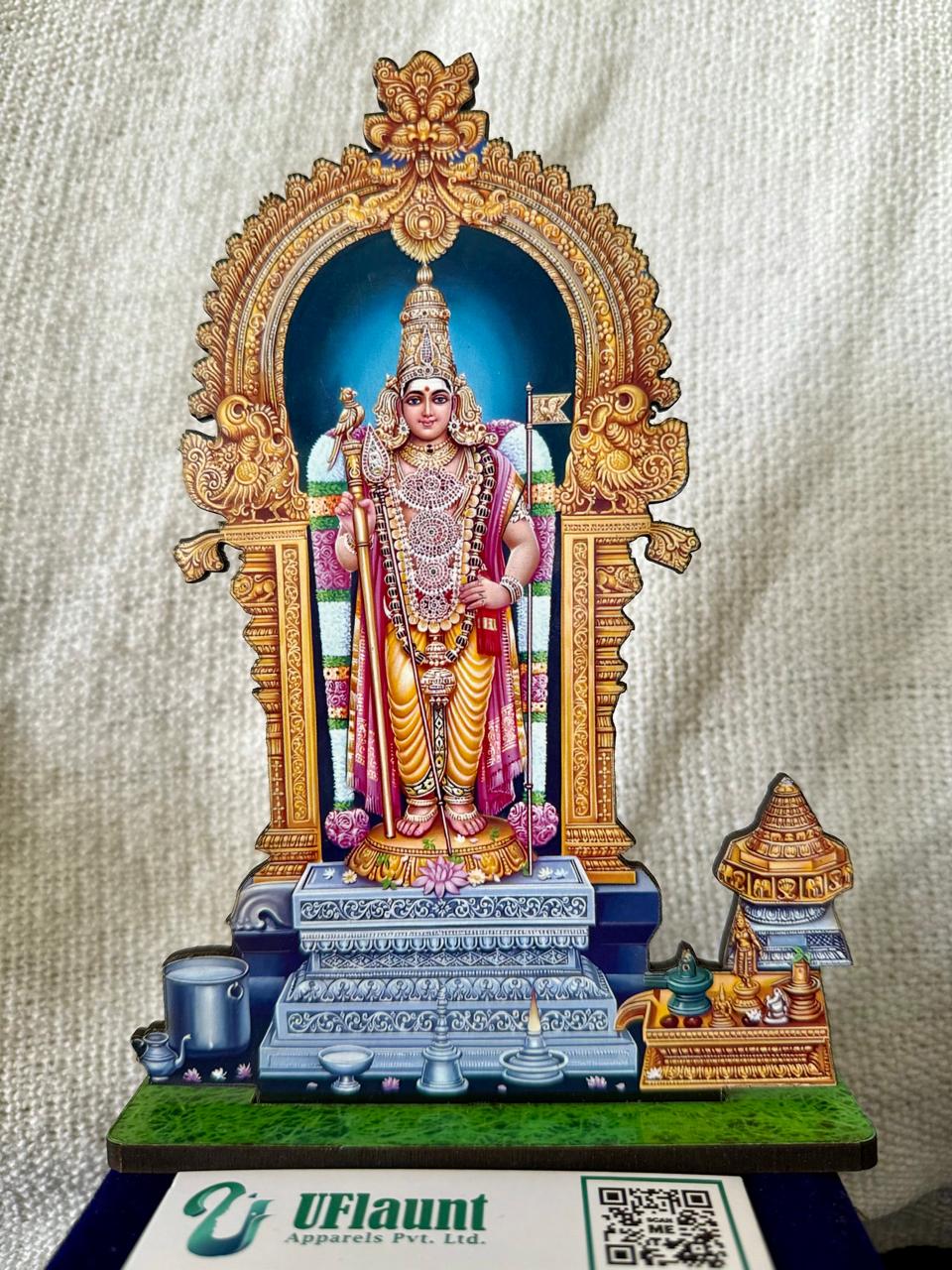 Lord Murugan Arupadai Veedu Cutouts