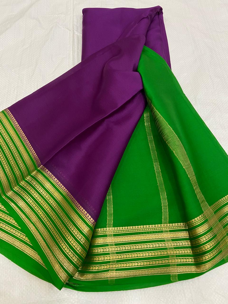 Mysore Silk Sarees 60 gsm