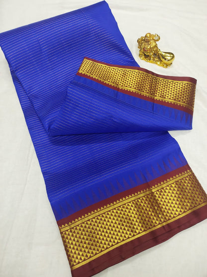 Vairavoosi Madisar Pure Kanchi Silk Sarees