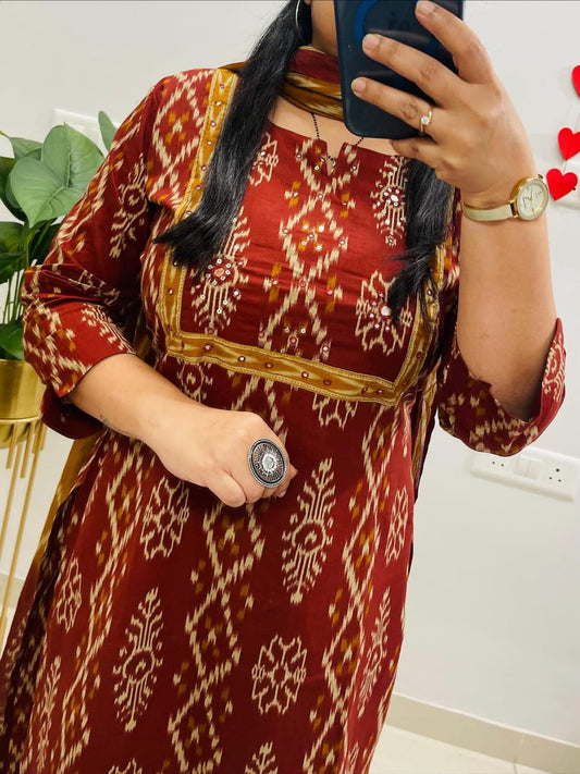 Cotton Readymade Salwar Sets