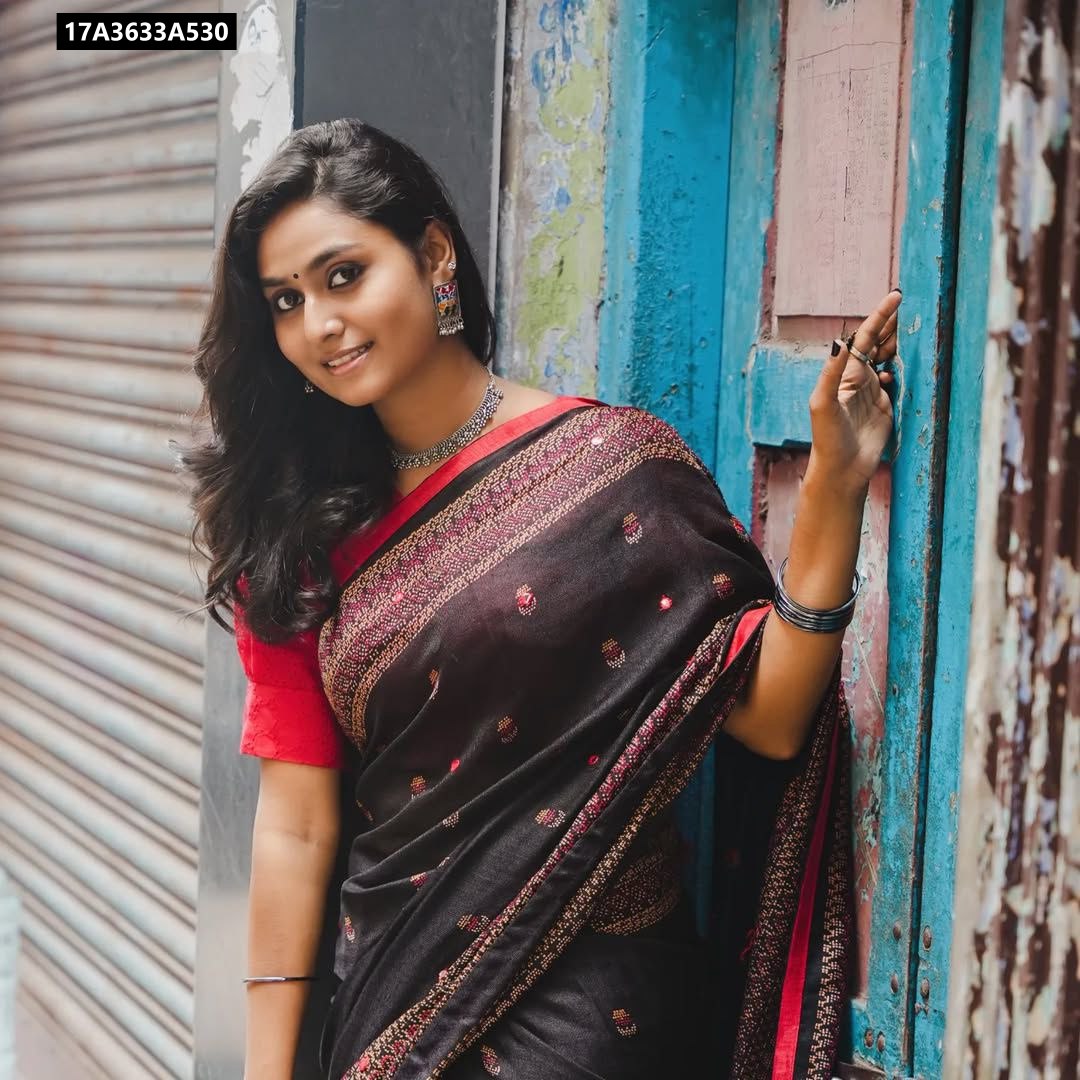 Linen Jute Silk Sarees