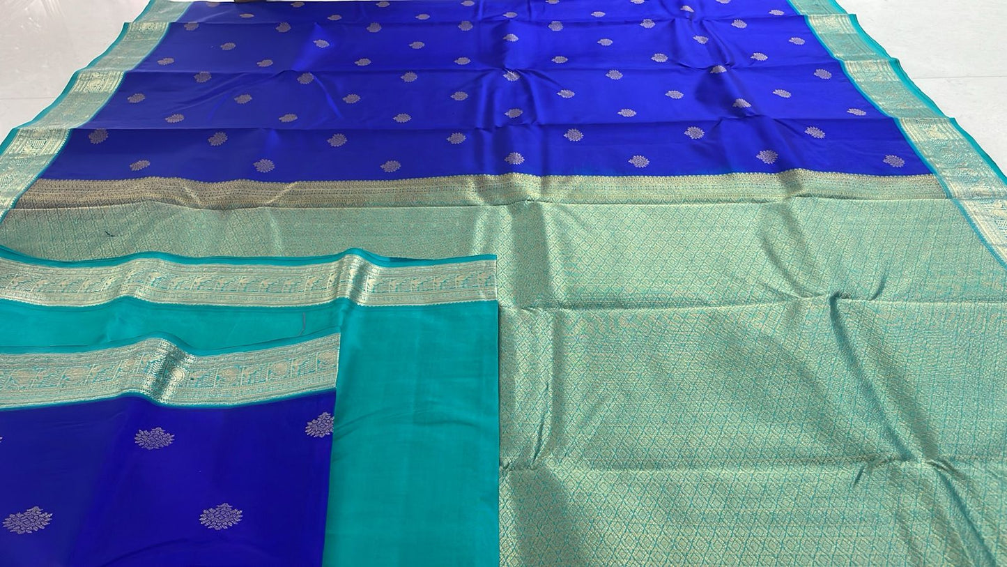 Tissue Border Kanchi Silk Sarees