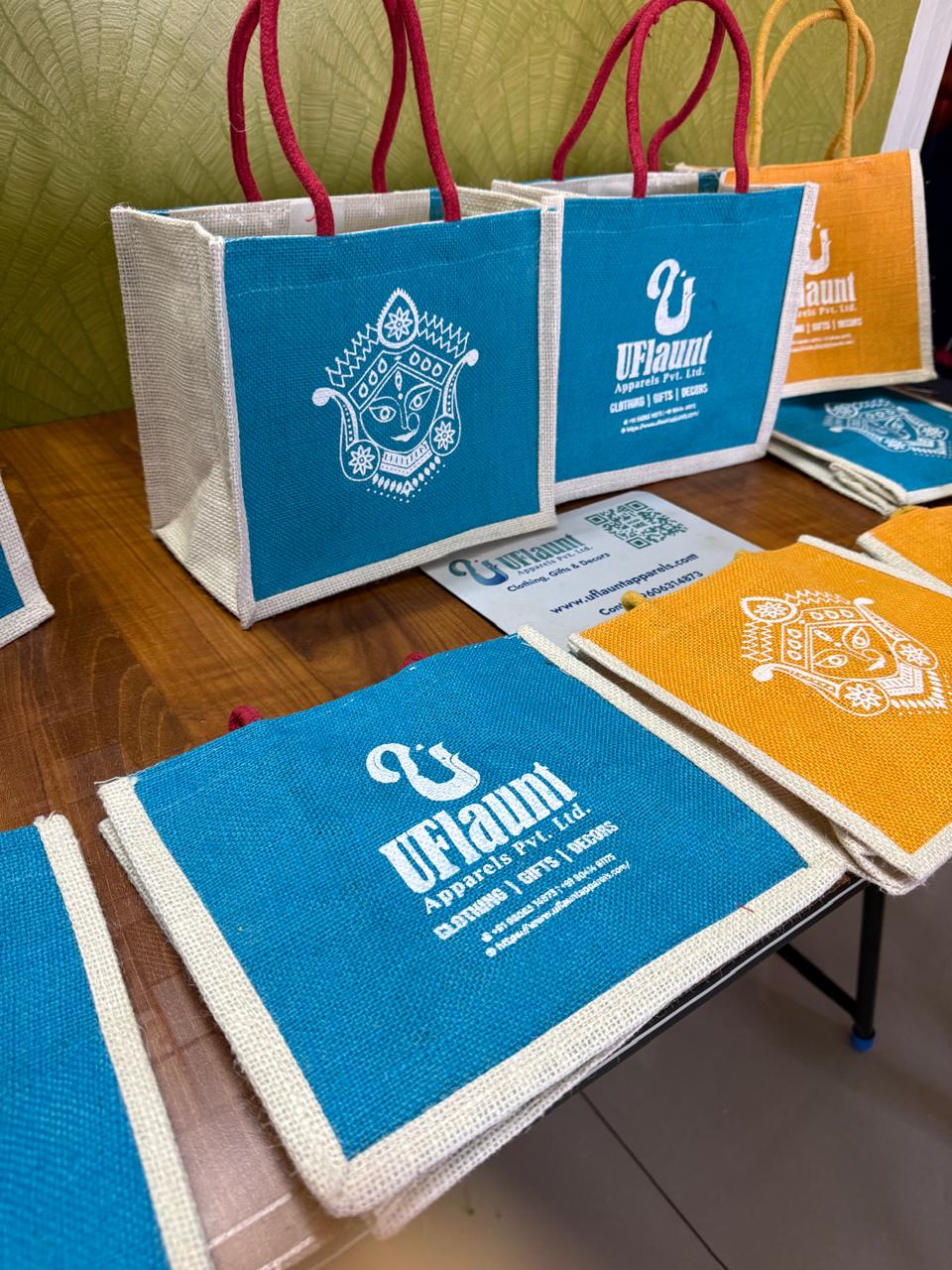 Customized Jute Thamboolam/Gifts Bags