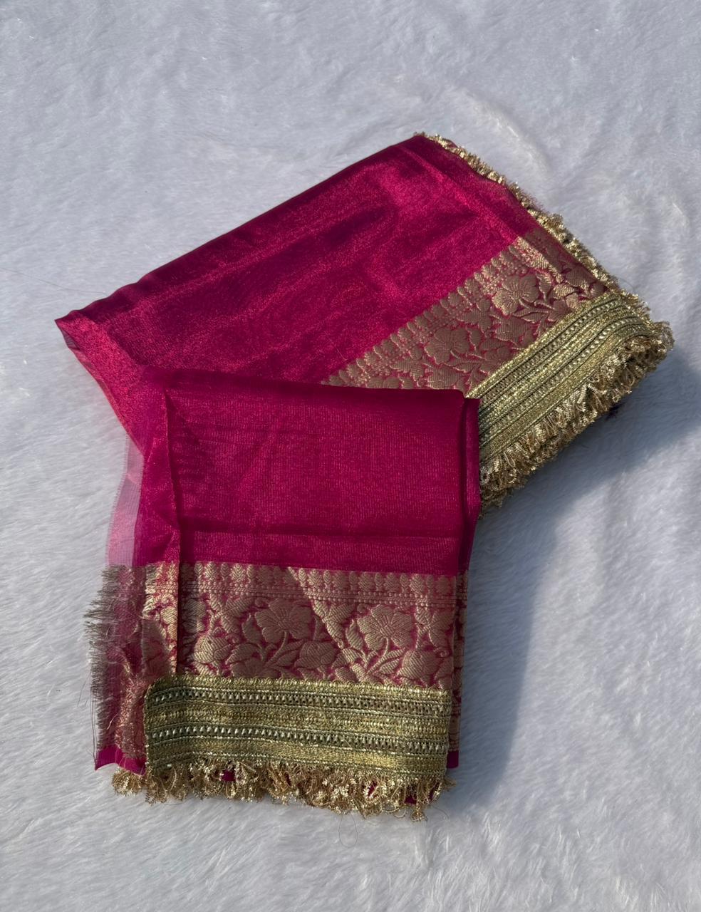 Banarasi Fancy Tissue saree