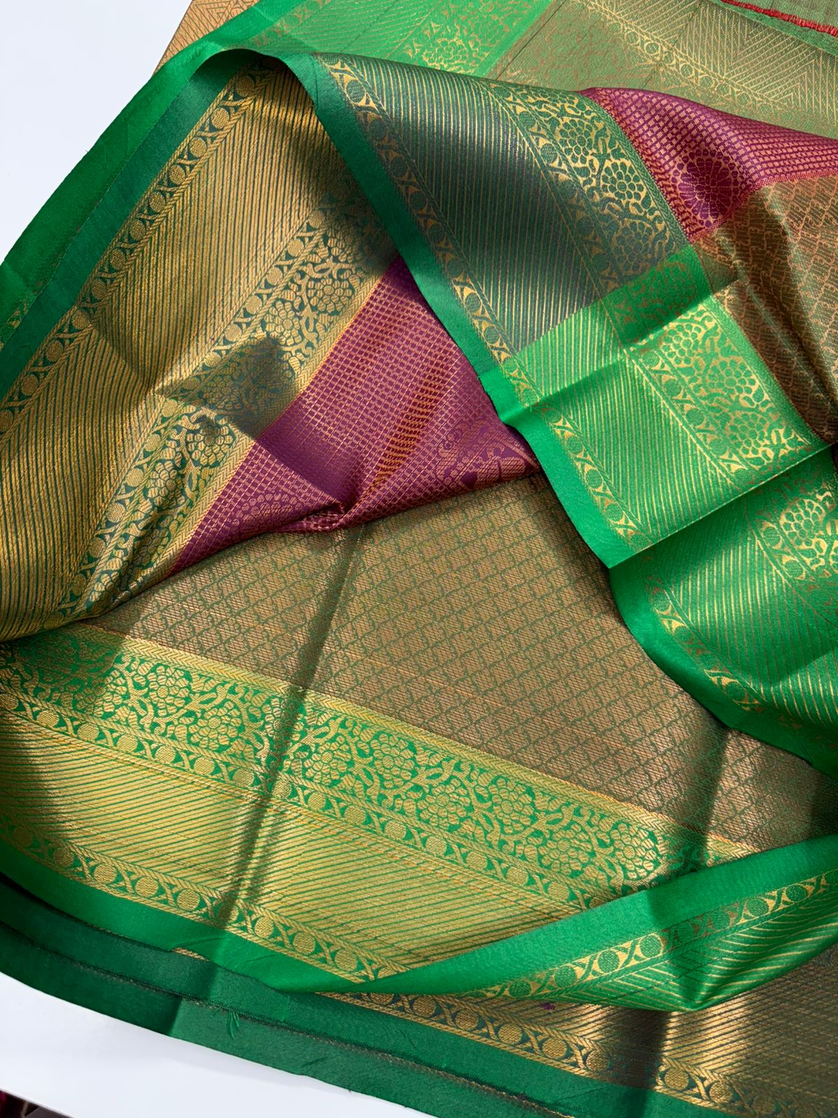 Semi Silk Embossed Sarees