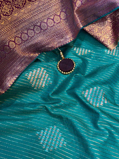 Madhuram Semi Silk Sarees