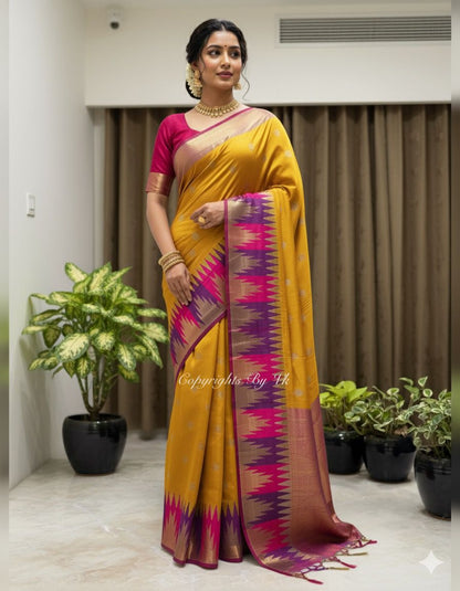 Madhuram Semi Silk Sarees
