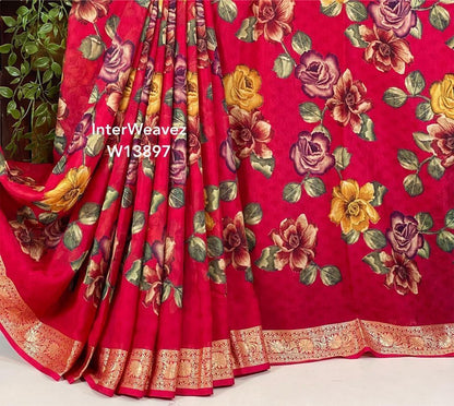 Matka Georgette Saree