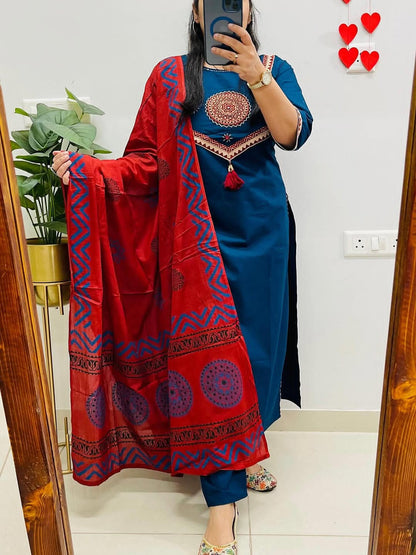 Cotton Readymade Salwar Sets