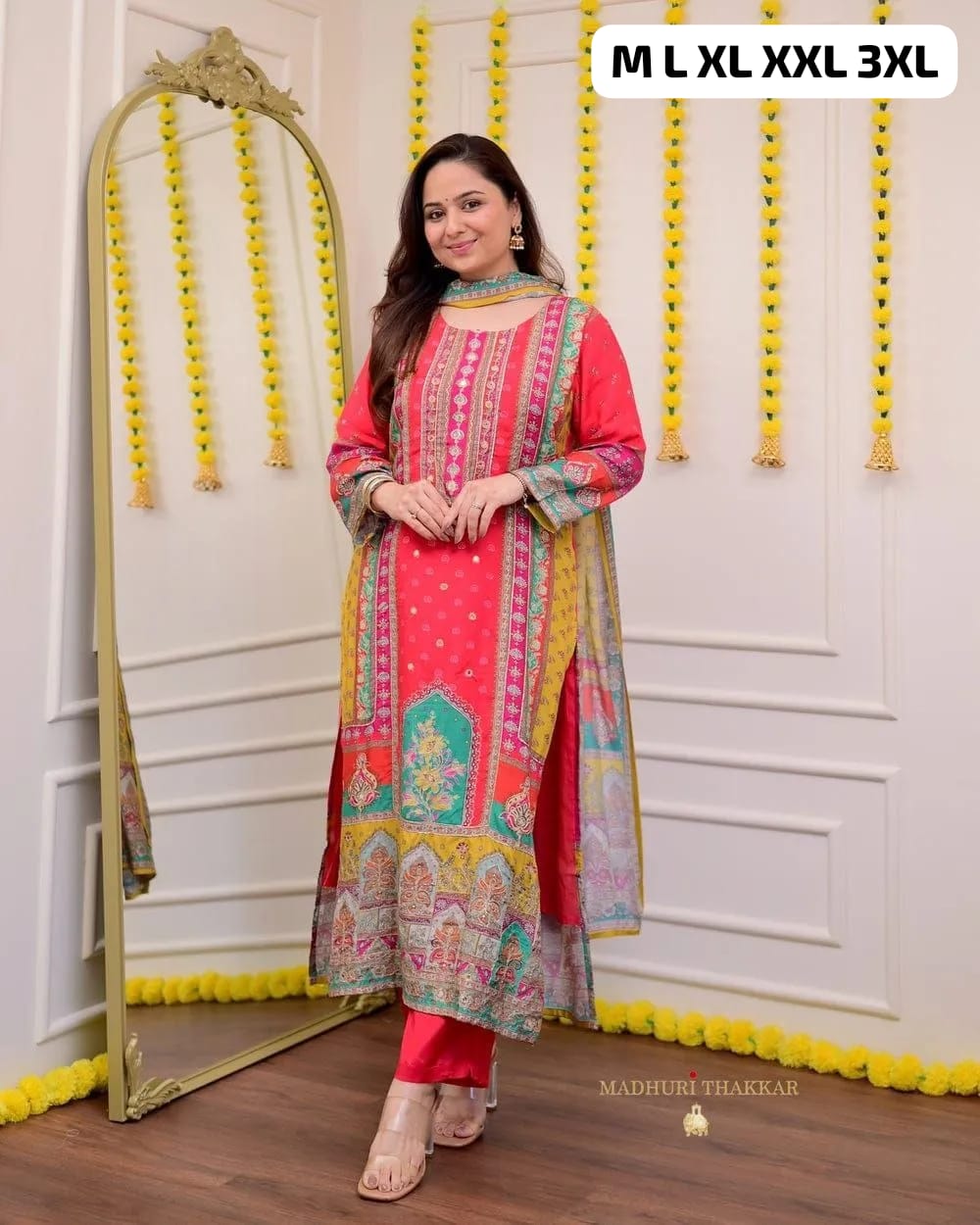 Muslin Readymade Salwar Sets