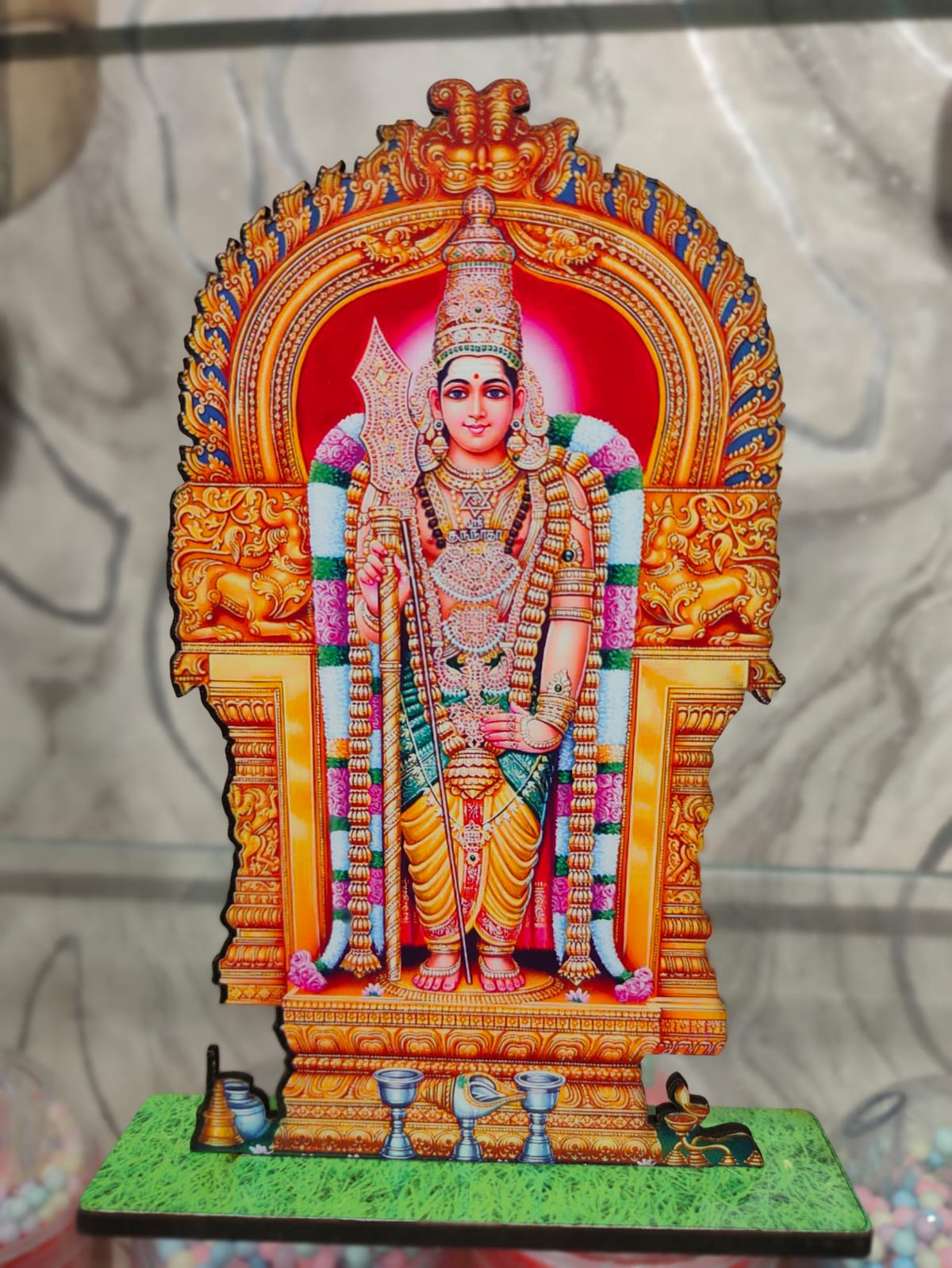 Lord Murugan Arupadai Veedu Cutouts
