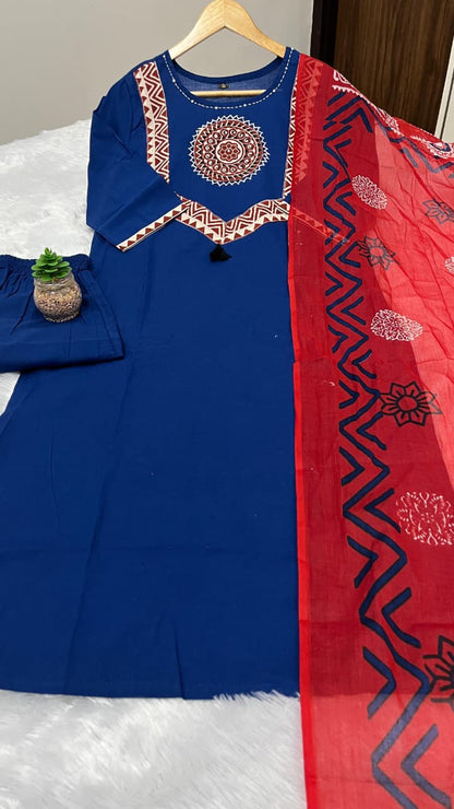 Cotton Readymade Salwar Sets