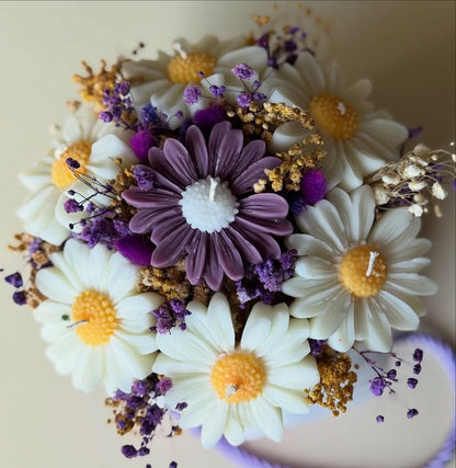Scented Flower Bouquet Candles
