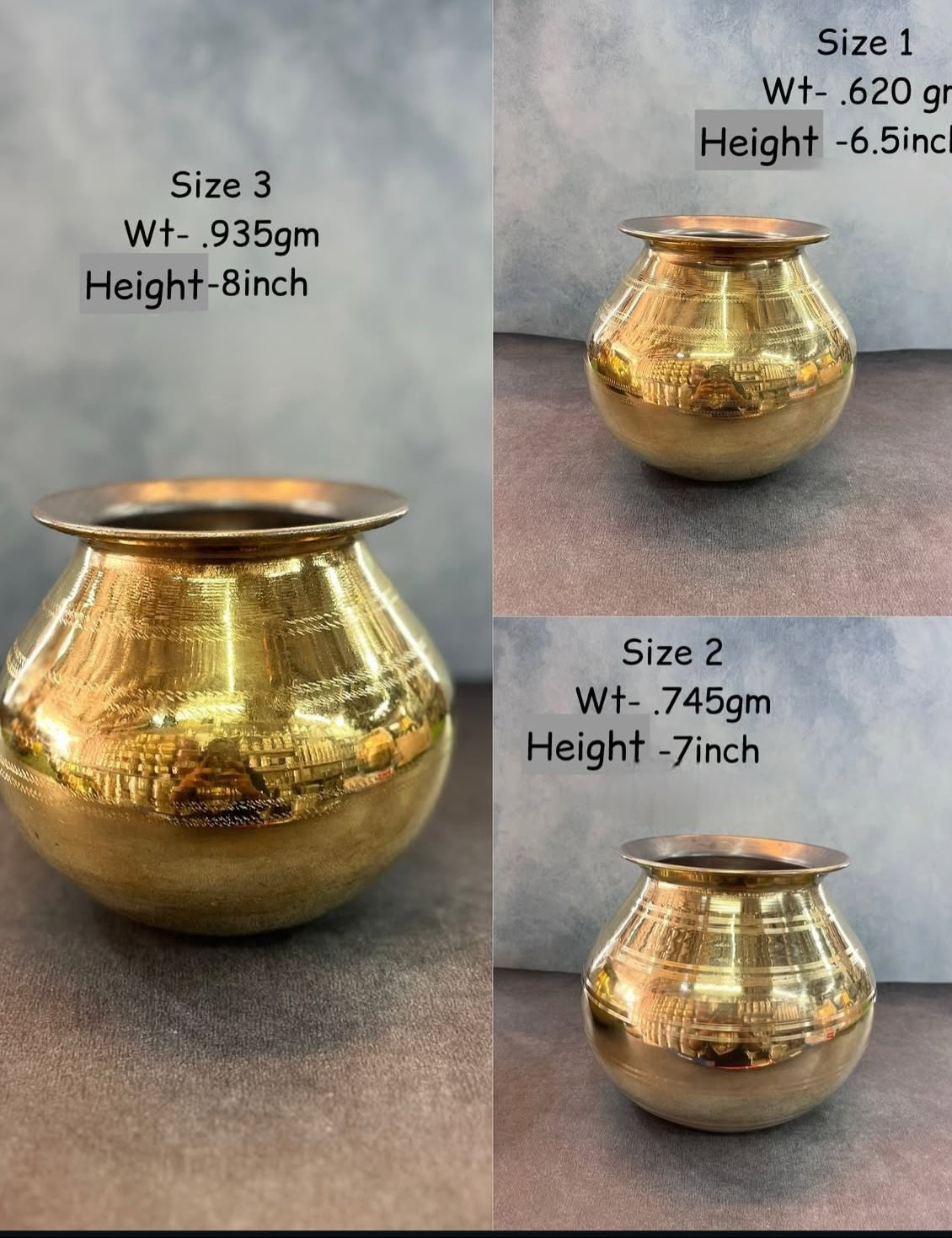 Brass Pongal Pot