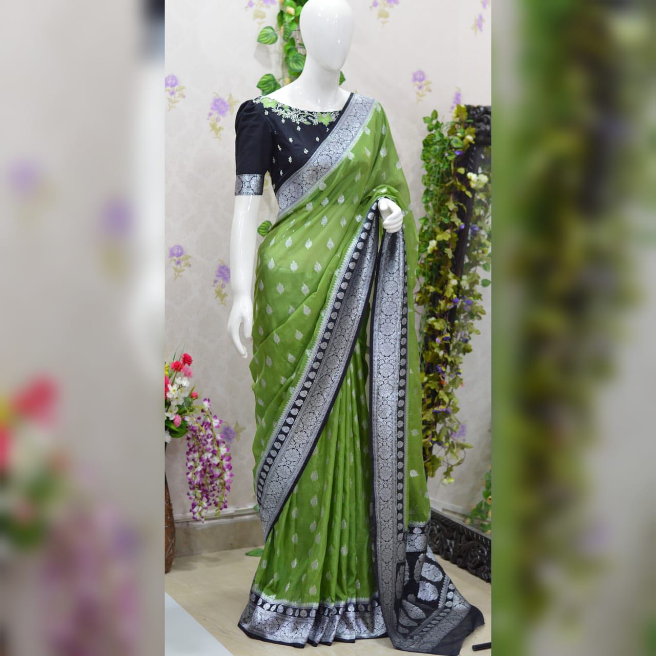 Banarasi Georgette Saree