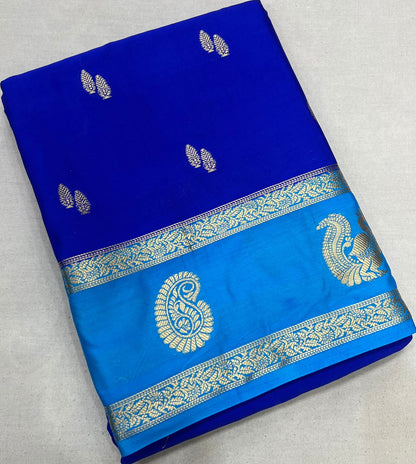 Semi Mysore Silk Sarees