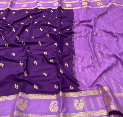 Semi Mysore Silk Sarees