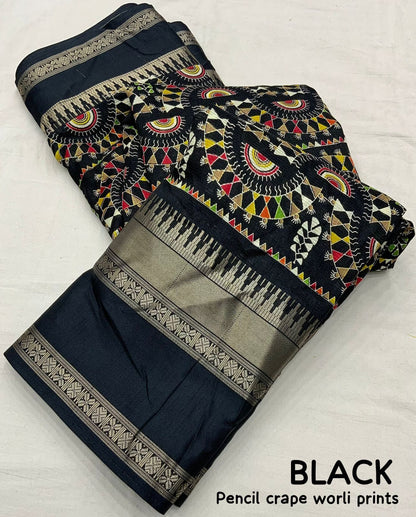 Cotton Crepe Sarees
